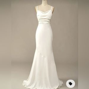 White Wedding Dress size 6 (S)